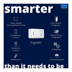 1/4 Mile World’S Longest Range Smart Home Plug Mini Outlet with App Remote Contr