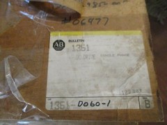 ALLEN BRADLEY 1361-DO60-1 PACKAGE DC DRIVE SER B 115V 1361-DO60-1 1361