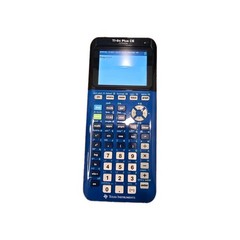 Texas Instruments TI-84 Plus CE Python Calculator Blue WORKS w/ Cover & USB Cord
