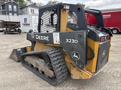2013 John Deere 323D Skid Steer Crawler Loader Aux Hyd Bucket Forks bidadoo