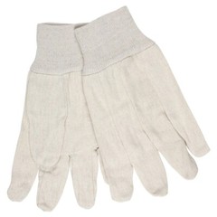Liberty 4501 MCR Safety 8100 Cotton Canvas Gloves White 4501Q Pairs