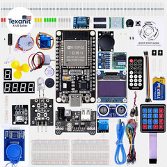 ESP-32 Super Starter Kit with Tutorial and Development Board USB-C Dual Core Mic