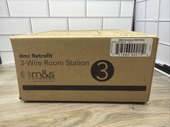 M&S DMC3RSA Remote Scan House Intercom System 3 Wire Room Station – Almond