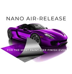 VViViD+ Ultra Gloss Candy Metallic Purple Vinyl Car Wrap Premium Paint Replac…