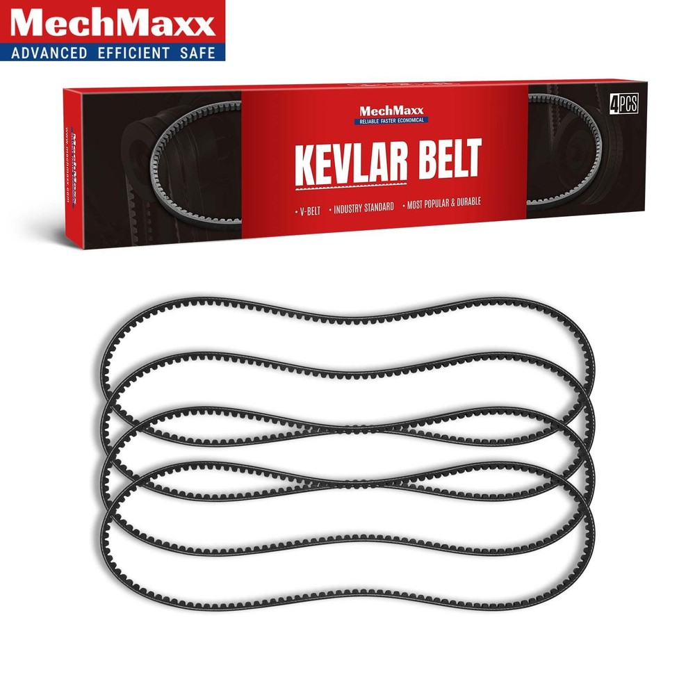 ( 1 Pack / 4 Pcs ) V-belts for MechMaxx B200(Honda Engine) Wood Chipper