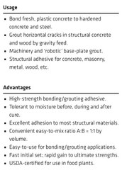 Sikadur 32 Hi-Mod Epoxy Adhesive