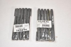 Huron HASZ0006 Money Marking Check Pens Black For Retail Lot of 10