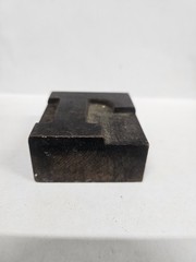 Antique Wood Letterpress Letter J Type Print Block – 2″ x 1.75″