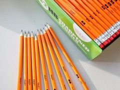 Woodcased #2 Pencils, Pre-sharpened, HB Lead Bulk Box, Pencils No. 2, Yellow,…