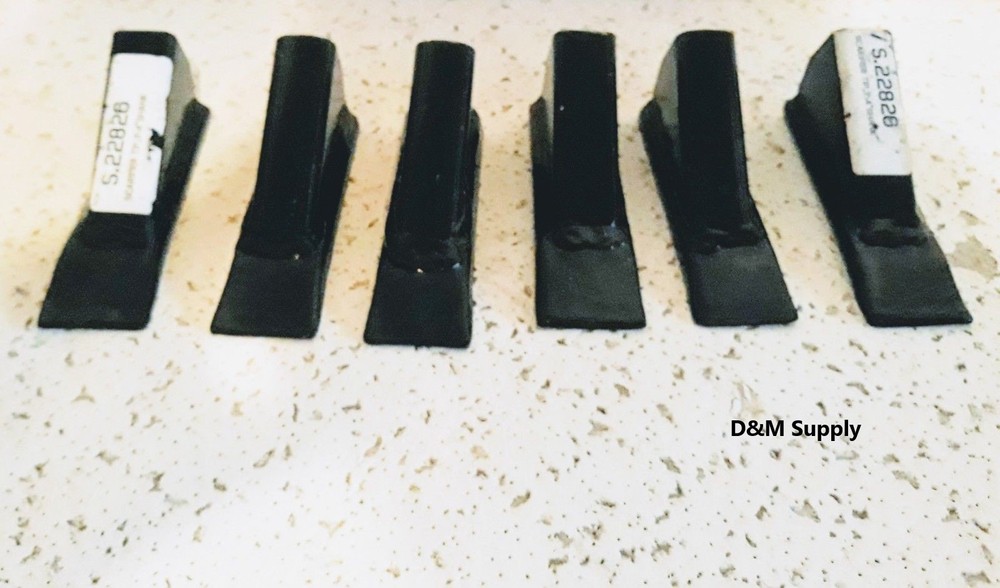 6 pack of Box blade scape blade ripper shanks points tips for 3/4″ thk shanks