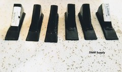 6 pack of Box blade scape blade ripper shanks points tips for 3/4″ thk shanks