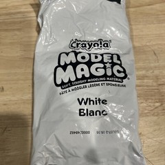 NEW! Crayola (4) 8oz Packs Model Magic Modeling Compound – BL, RD, WT, YL 574415