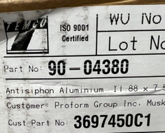NAVISTAR INTERNATIONAL 36974050C1 SCREEN LENGHT 7-1/2″ 2″ FILL NECK