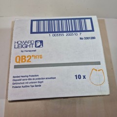 Howard Leight QB2 HYG Banded Hearing Protectors 10 Pair Honeywell 3301280 NRR 25