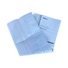 Caterpillar 226D 232D 239D 249D Loader Hydraulic Schematic Service Manual