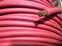 Flexible Battery / Welding Cable 2/0 AWG Solar optional Black and/or Red