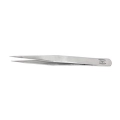 5 Inch Boley Style Stainless Steel Lab Forceps Straight Strong Pointed Tips