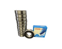 (10) 6203-2RS Premium Ball Bearings C3 EMQ 17x40x12mm 6203 2rs
