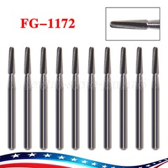 10-50pcs Dental Tungsten Carbide Steel Burs FG-1172 for High Speed Handpiece