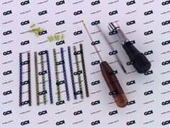 1.5mm Mini Adaption Plates w/ Cross Drive Screws 71 Pcs Set Titanium Grade V