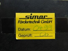 Simar Conveying Technology F2604 Volt 220 50Hz 71-03041