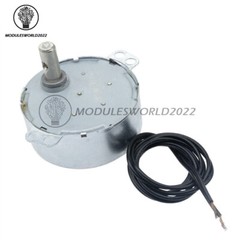 TYC-50 AC12V/110V/220V Synchronous Motor 2.5/3/5/6RPM 4W 50/60Hz For Microwave