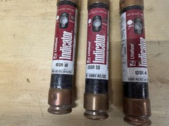 New Lot of 3 Littelfuse IDSR-40 Time Delay Dual Element Fuse 40A 600V Class RK5