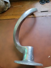 S-Shaped Dough Hook Attachment for Commercial Mixer