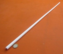 Teflon PTFE Virgin White Rods (1/2) .500″ Diameter x 36″ Long