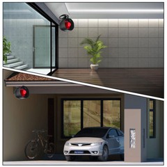 Wireless Loud Alarm Siren Burglar Horn Home Alarm System with Motion Detector