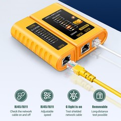 Networks Cable Tester Tool Ethernet RJ45 RJ11 LAN Wire Telephone Cable Tester