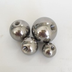 1/4″ Half-hole Thread Ball Bearing Round Balls Dia 12-60mm A2 Stainless Steel