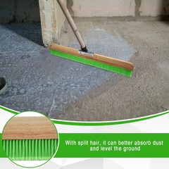 Yiyiring 2 Pcs 36 Inches Green Concrete Broom Finishing Soft Without Handle