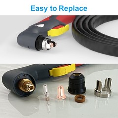 24PCS IPT40 Plasma Cutter Consumables Tips Electrodes for YESWELDER CUT-55DS Pro