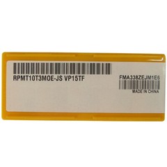 Carbide Inserts RPMT10T3MOE-JS VP15TF 10 pcs