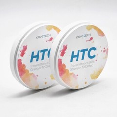 98mm HTC Preshaded Zirconia Block Disc A1/A2/A3 Colors Thickness 14-22mm for Lab