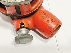RIDGID 00-R PIPE THREADER RATCHET With 1″ DIE No Handle