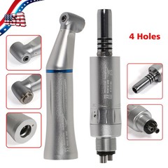 NSK Style Dental Slow Low Speed Handpiece Contra Angle Straight Motor 2/4Hole YP