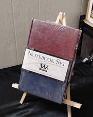 Notebook Set by Writer’s Lane Two Sealed Blue & Red and Blue & Brown Never Used
