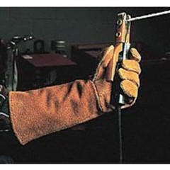 Steiner P750-X Welding Gloves, Gauntlet Cuff, Straight Thumb, Pigskin, Xl, 1 Pr