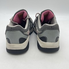 Skechers Work Steel Toe Women’s Size 11 Shoes Memory Foam Pink Black Gray