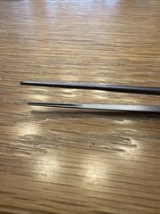 Fehling COL-2 Ceramo Plano Micro Forceps – 1mm DeBakey Jaws – 180mm Length