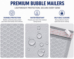 Poly Bubble Mailers Shipping Envelopes Bags #000 #00 #0 #1 #2 #3 #4 #5 #6 #7