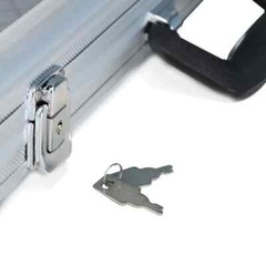 Aluminum Tempered Glass Portable Display Case – 2 Sizes Available
