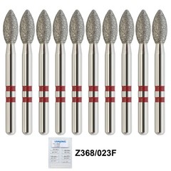 Dental Zirconia Cutting Diamond Bur Football Fine Z368/023F FG Friction Grip