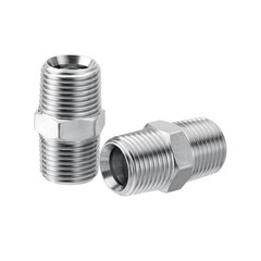 10pcs 1/2″ NPTF Male x 1/2″ NPTF Male Hydraulic Hose Fittings w/Protection Cover