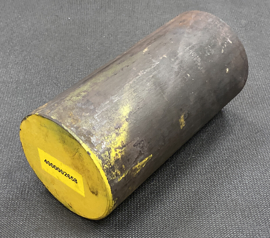 4” Diameter 4340 Hot Rolled Normalized Steel Round Bar Stock – 4” x 8” Length