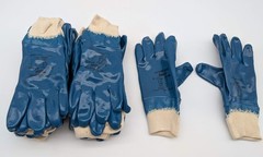 Ansell Nitrile Coated Work Gloves Med Abrasion Resistant Oil Repellent 12 Pair