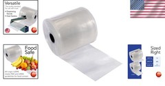 Heavy-Duty Lay Flat Poly Tubing – 4 Mil, 500ft Food-Grade Packaging Solution