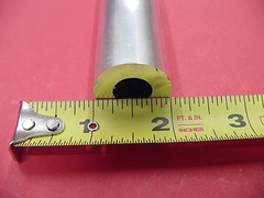 2 Pieces 1″ OD x 1/4″ Wall 6061 T6 ALUMINUM Round Tube 3″ long 1/2″ ID Seamless